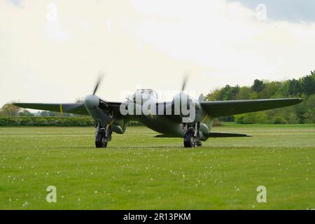 De Havilland, Mosquito NF Mk II, HJ711, East Kirkby, Lincolnshire, England, Vereinigtes Königreich. Stockfoto