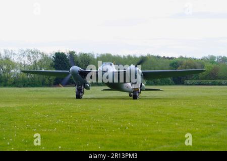 De Havilland, Mosquito NF Mk II, HJ711, East Kirkby, Lincolnshire, England, Vereinigtes Königreich. Stockfoto