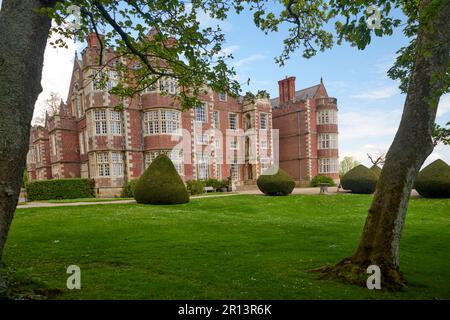 Burton Agnes Hall, ein hervorragendes elisabethanisches Herrenhaus aus dem 17. Jahrhundert im East Riding of Yorkshire, England, Großbritannien Stockfoto