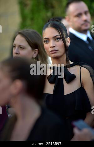 Rom, Italien. 10. Mai 2023. Elodie besucht den roten Teppich von David Di Donatello 68. am 10. Mai 2023 in Rom, Italien. Kredit: dpa/Alamy Live News Stockfoto