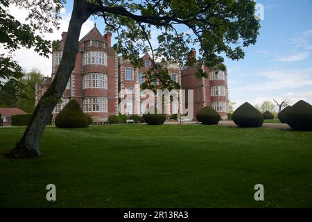 Burton Agnes Hall, ein hervorragendes elisabethanisches Herrenhaus aus dem 17. Jahrhundert im East Riding of Yorkshire, England, Großbritannien Stockfoto