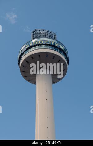 Radio City Tower in Liverpool, England, auch bekannt als St Johns Beacon Viewing Gallery. Kredit: SMP News / Alamy Live News Stockfoto