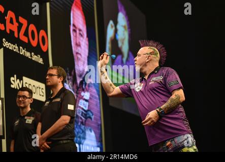 Utilita Arena, Sheffield, Großbritannien. 11. Mai 2023. 2023 PDC Cazoo Premier League Darts Sheffield Night 15; Peter Wright in seinem Spiel gegen Chris Dobey Credit: Action Plus Sports/Alamy Live News Stockfoto