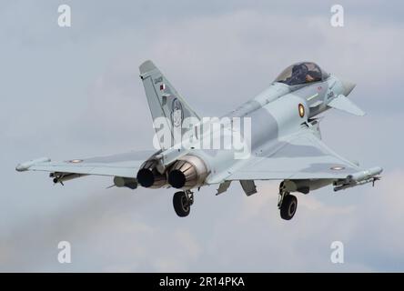 QEAF Eurofighter Typhoon Anatolian Eagle Exercise 🇶🇦🇹🇷. qa Fighters QEAF Eurofighter Typhoon 🇶🇦 während der Anatolischen Adlerübung Stockfoto