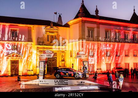 Matosinhos, Portugal - 11/05/2023, Matosinhos, Portugal. 11. Mai 2023. 06 Dani SORDO (ESP), Candido CARRERA (ESP), HYUNDAI SHELL MOBIS WORLD RALLY TEAM, HYUNDAI i20 N Rally1 Hybrid, WRC, Action während der Rally de Portugal 2023, 5. Runde der WRC World Rally Car Championship 2023, vom 11. Bis 14. Mai 2023 in Matosinhos, Portugal - Foto Nikos Katikis/DPPI Credit: DPPI Media/Alamy Live News Stockfoto