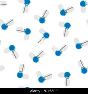 Nahtlose Muster, Textur moderner digitaler Videokameras für die Aufnahme von Filmen und Videos, Technologie isoliert auf weißem Hintergrund. Vector Illustrati Stock Vektor