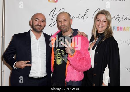 Paris, Frankreich. 11. Mai 2023. David Marin Fishart Exibition Party am 11. Mai 2023 in Paris, Frankreich. Kredit: Bernard Menigault/Alamy Live News Stockfoto