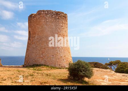 Torre de Cala Pi Stockfoto