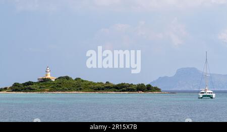 Isla de Aucanada oder Alcanada Stockfoto