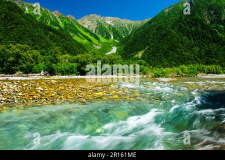 Kamikochi Stockfoto