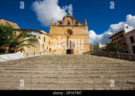 Church of Sant Miquel, Felantix, Majorca, Balearic Islands, Spain Stock Photo