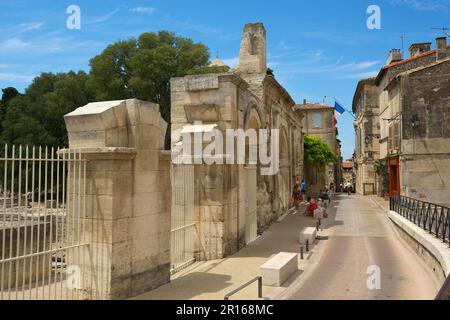 Antikes Theater in Arles, Provence, Provence-Alpes-Cote d'Azur, Frankreich Stockfoto