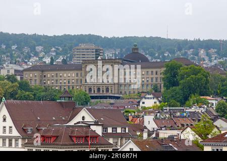 Zürich, Schweiz - Juni 13 2018: ETH Zürich (Eidgenössische Technische Hochschule Zürich) Stockfoto