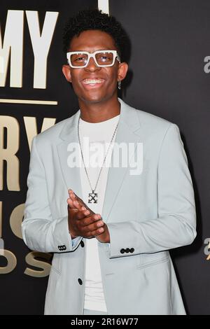 Frisco, USA. 11. Mai 2023. Breland nimmt am 11. Mai 2023 im Ford Center in Frisco, Texas, an den Academy of Country Music Awards 58. Teil. Foto: Casey Flanigan/imageSPACE/Sipa USA Kredit: SIPA USA/Alamy Live News Stockfoto