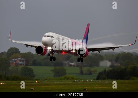 9H-WAO, Wizz Air, Malta, Airbus, A321-271NX Stockfoto