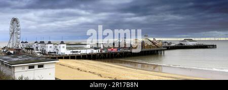 The Pier in Clacton-on-Sea, Essex, England, Großbritannien Stockfoto