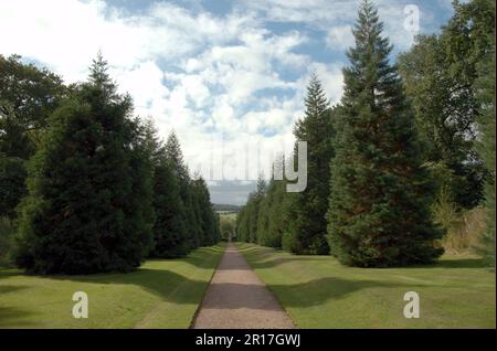 England, Staffordshire, Biddulph Grange (National Trust), mit einem bemerkenswerten Garten, der vom Besitzer James Bateman im 19. Jahrhundert geschaffen wurde. Hier, die Stockfoto