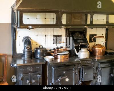 Ein alter Herd in Blickling Hall in der Nähe von Aylesham, norfolk, Großbritannien. Stockfoto