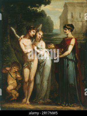 Innocence bevorzugt Liebe zu Riches Datum: c. 1804 Künstler: Pierre Paul Prud’hon Französisch, 1758-1823 Stockfoto