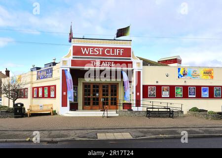 Das West Cliff Theatre, Clacton-on-Sea, Essex, England, Großbritannien Stockfoto