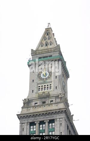 Custom House Tower in Boston, Massachusetts Stockfoto