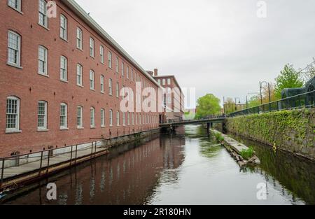 Lowell National Historical Park, Park in Lowell, Massachusetts Stockfoto