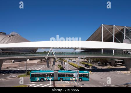 Makuhari Messe und Messe Boulevard Stockfoto