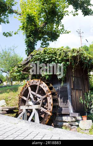 Die Stadt Tsumagojuku Stockfoto