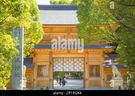 Oyamazumi-Schrein des Shimanami Kaido Stockfoto