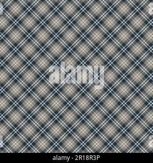 Aktivieren Sie das Kontrollkästchen Nahtloses Muster von Plaid Stock Vektor