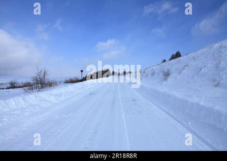 Venuslinie im Winter Stockfoto