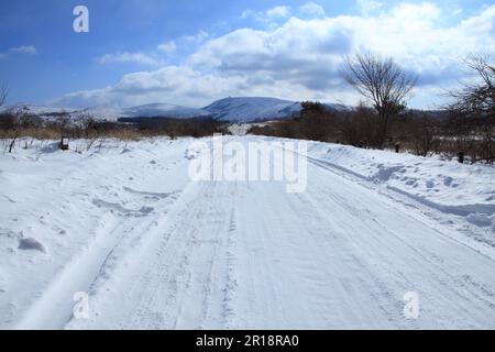 Venuslinie im Winter Stockfoto