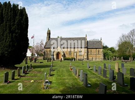 St Anne's Church im Dorf Ellerker, East Yorkshire, England, Großbritannien Stockfoto