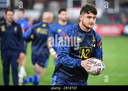 Wakefield, England - 11. Mai 2023 - Wakefield Trinity's Jordy Crowther. Rugby League Betfred Super League Runde 12, Wakefield Trinity gegen Hull FC im Be Well Support Stadium, Wakefield, Großbritannien Stockfoto