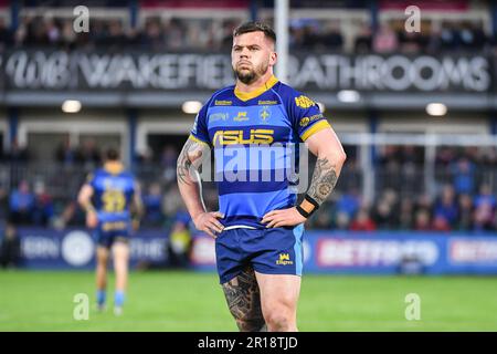 Wakefield, England - 11. Mai 2023 - Wakefield Trinity's Liam Hood. Rugby League Betfred Super League Runde 12, Wakefield Trinity gegen Hull FC im Be Well Support Stadium, Wakefield, Großbritannien Stockfoto