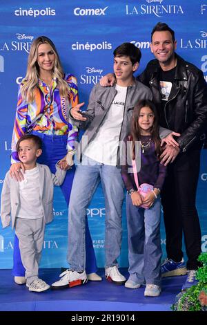 Mexiko-Stadt, Mexiko. 11. Mai 2023. 11. Mai 2023, Mexiko-Stadt, Mexiko: Patricio Borghetti besucht den roten Teppich der Filmpremiere der kleinen Meerjungfrau im Toreo Parque Central. Am 11. Mai 2023 in Mexiko-Stadt, Mexiko. (Foto: Eyepix/Sipa USA) Guthaben: SIPA USA/Alamy Live News Stockfoto