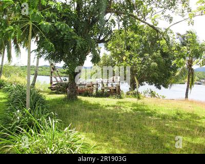 Warjunk in Bougainville Stockfoto