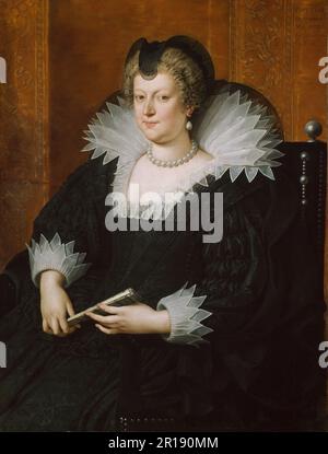 Marie de Médicis Datum: 1616 Künstler: Frans Pourbus, der jüngere Flandern, 1569-1622 Stockfoto