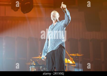 Mantua, Italien. 11. Mai 2023. Der italienische Sänger Biagio Antonacci tritt live in der Grana Padano Arena in Mantua für seine Palco Centrale Tour am 11. Mai 2023 in Mantua, Italien, auf. (Foto: Roberto Tommasini/NurPhoto) Kredit: NurPhoto SRL/Alamy Live News Stockfoto