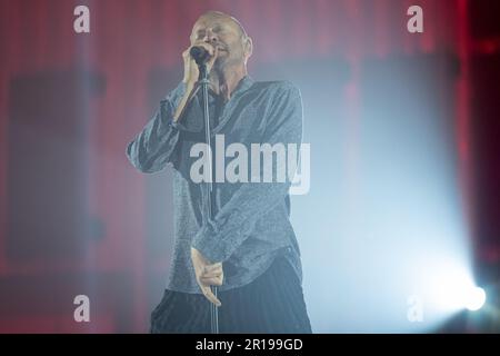 Mantua, Italien. 11. Mai 2023. Der italienische Sänger Biagio Antonacci tritt live in der Grana Padano Arena in Mantua für seine Palco Centrale Tour am 11. Mai 2023 in Mantua, Italien, auf. (Foto: Roberto Tommasini/NurPhoto) Kredit: NurPhoto SRL/Alamy Live News Stockfoto