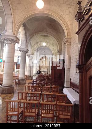 Elglise catholique Notre Dame à Alfortville, Val de Marne, Frankreich Stockfoto