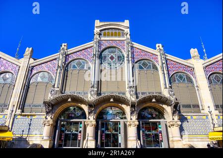 Zentraler Markt in Valencia, Spanien Stockfoto