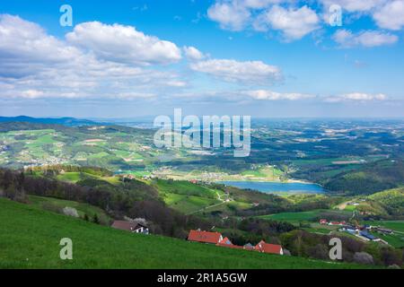 Stubenberg: stubenbergsee in Steirisches Thermenland - Oststeiermark, Steiermark, Steiermark, Steiermark, Österreich Stockfoto