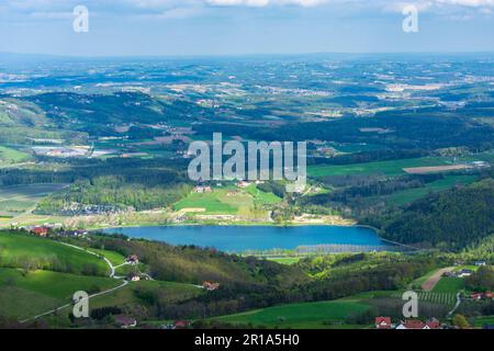 Stubenberg: stubenbergsee in Steirisches Thermenland - Oststeiermark, Steiermark, Steiermark, Steiermark, Österreich Stockfoto