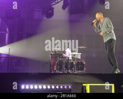 Mantua, Italien. 11. Mai 2023. Biagio Antonacci während der Biagio Antonacci - Palco Centrale Tour, italienisches Musikkonzert mit Sängern in Mantua, Italien, Mai 11 2023 Kredit: Unabhängige Fotoagentur/Alamy Live News Stockfoto