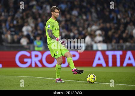 Rom, Italien. 12. Mai 2023. Ivan Provedel von S.S. LAZIO am 35. Tag der Serie A Meisterschaft zwischen S.S. Lazio gegen USA Lecce am 12. Mai 2023 im Stadio Olimpico in Rom, Italien. Kredit: Live Media Publishing Group/Alamy Live News Stockfoto