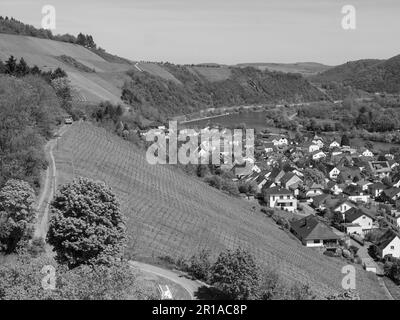 Saarbürog Stadt am saar Fluss Stockfoto