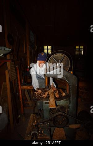 ISTANBUL, TÜRKEI - September 08,2012: Industriemuseum Rahmi Koc Istanbul präsentiert eine Sammlung von Errungenschaften der Weltindustrie Stockfoto