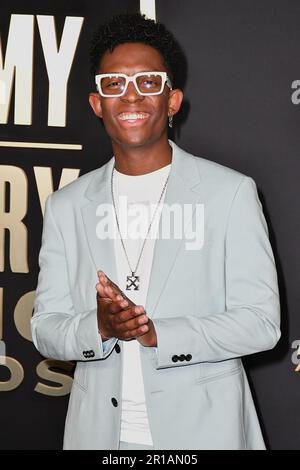 Frisco, USA. 11. Mai 2023. Breland nimmt am 11. Mai 2023 im Ford Center in Frisco, Texas, an den Academy of Country Music Awards 58. Teil. Foto: Casey Flanigan/imageSPACE Credit: Imagespace/Alamy Live News Stockfoto