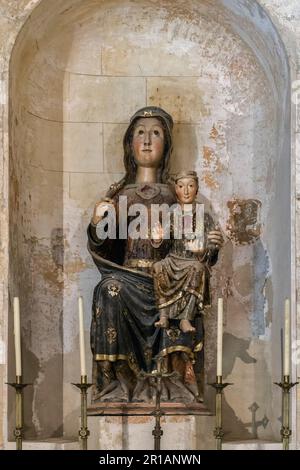 Kapelle der Muttergottes der Führung in der Kathedrale Basílica Metropolitana y Primada de Santa Tecla in der Stadt Tarragona, Katalonien, Spanien, Europa Stockfoto